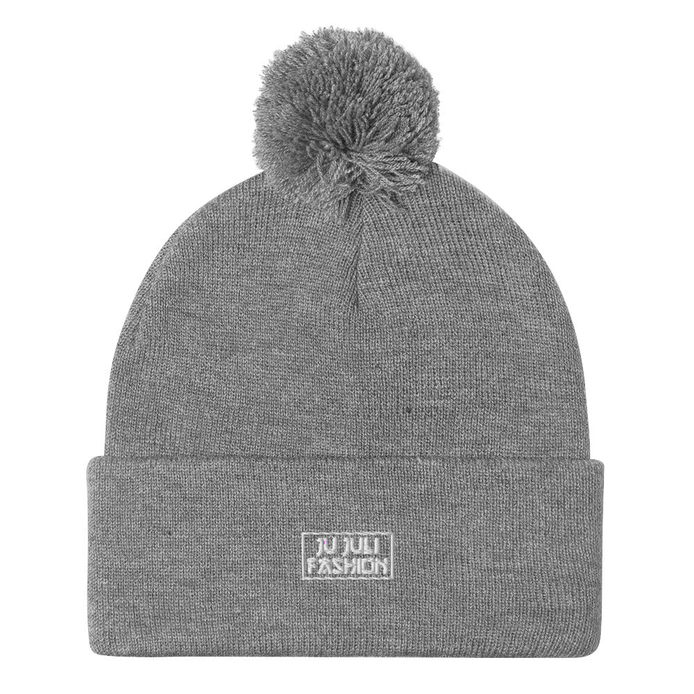 Jū Juli- “Rare Warmth” Pom Beanie