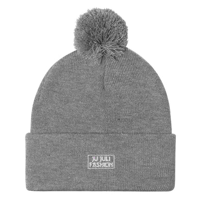Jū Juli- “Rare Warmth” Pom Beanie