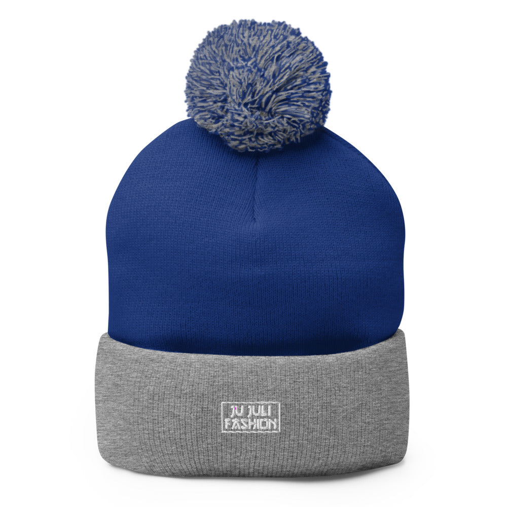 Jū Juli- “Rare Warmth” Pom Beanie