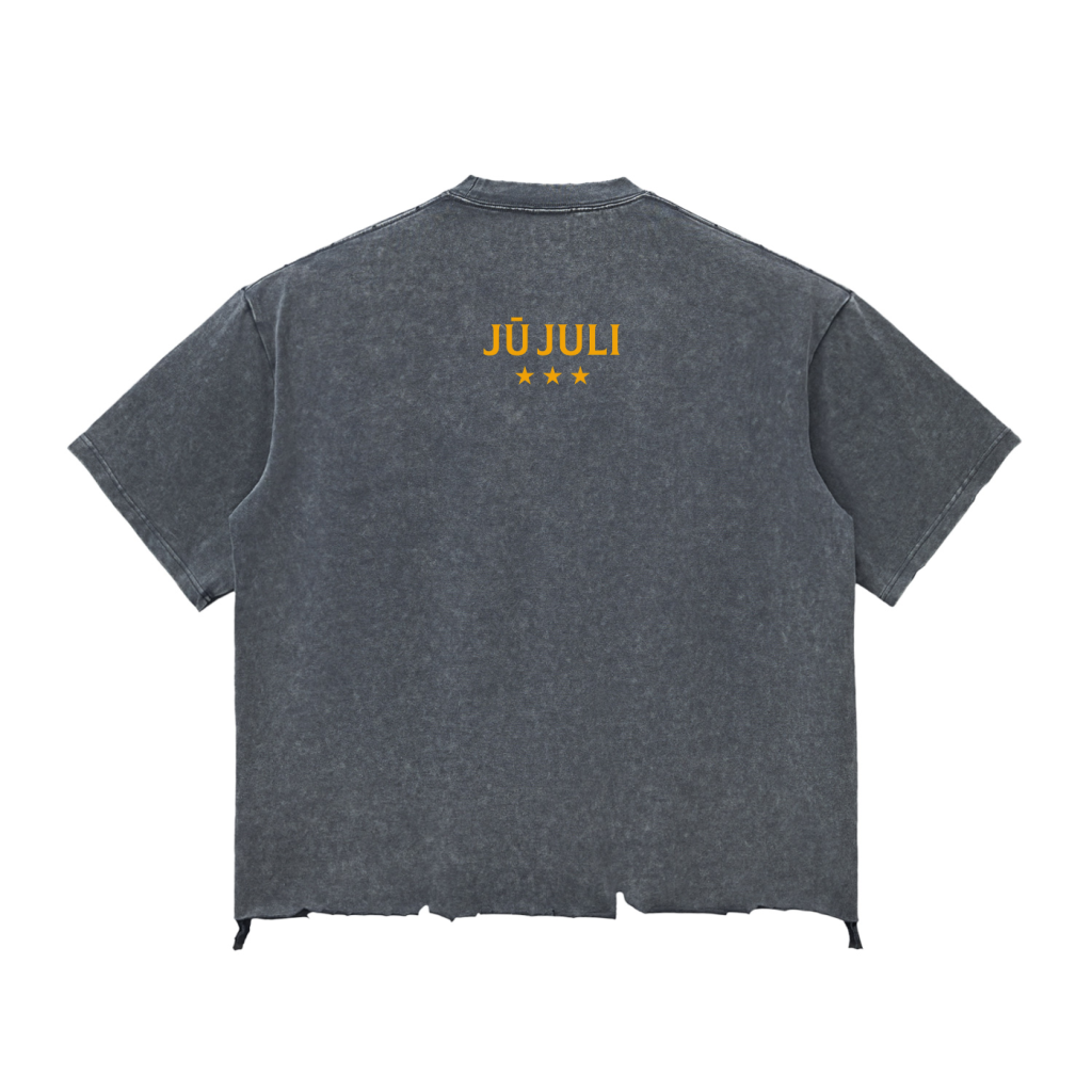 Jū Juli- “Evolution of Self” Distressed Tee