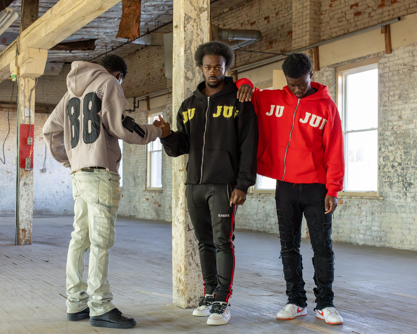 Jū Juli “ 88” full zip hoodie