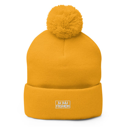 Jū Juli- “Rare Warmth” Pom Beanie
