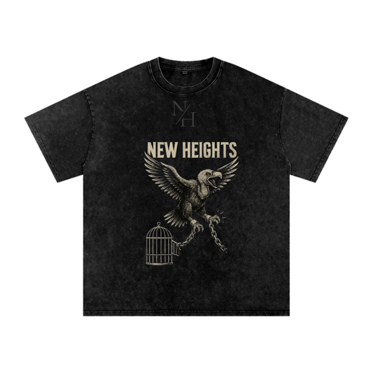 New Heights Acid Wash Oversize T-shirt