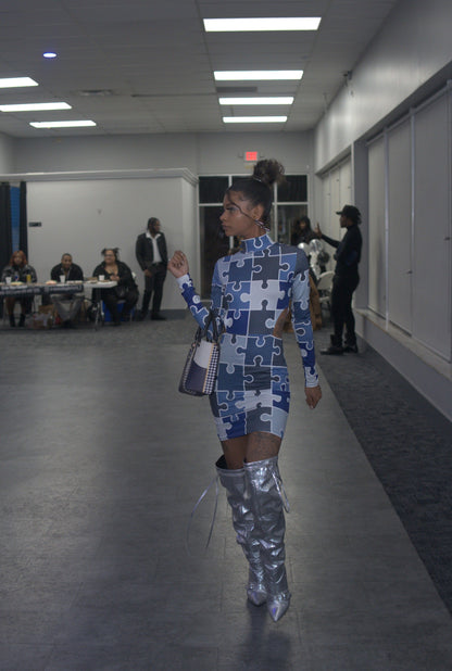 Jū Juli “ Missing Puzzle piece” Dress
