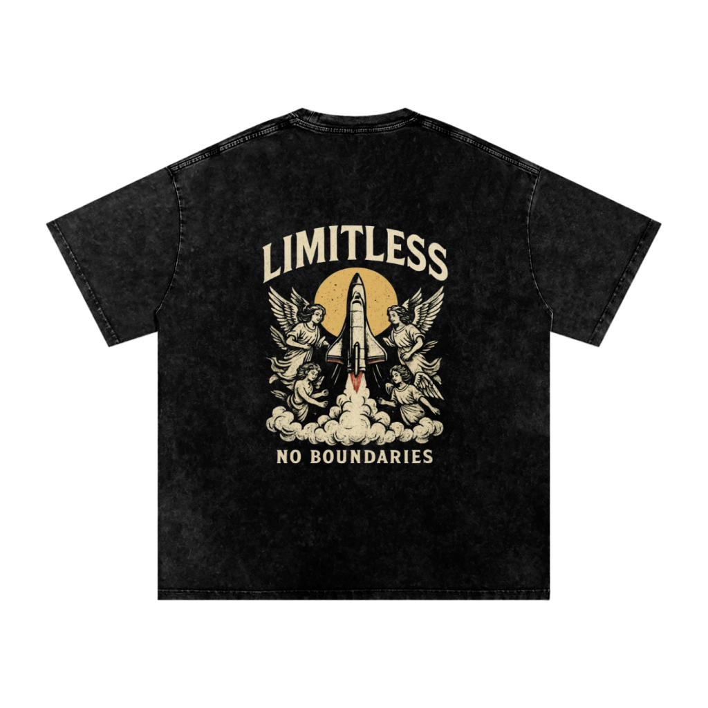 New Heights Acid Wash Oversize T-shirt