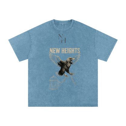 New Heights Acid Wash Oversize T-shirt