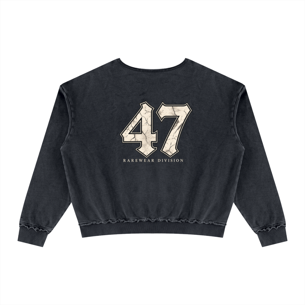Ju Juli 1847 Unisex Raw Edge Crewneck Sweatshirt