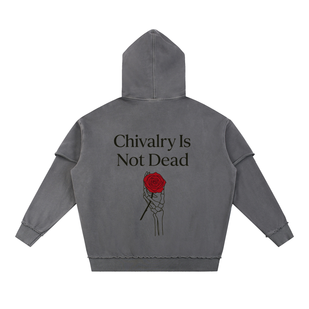 Ju Juli- Chivalry Snow-Wash Hoodie