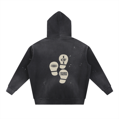 Jū Juli- “Rare Path 1-of-1” Distressed Hoodie