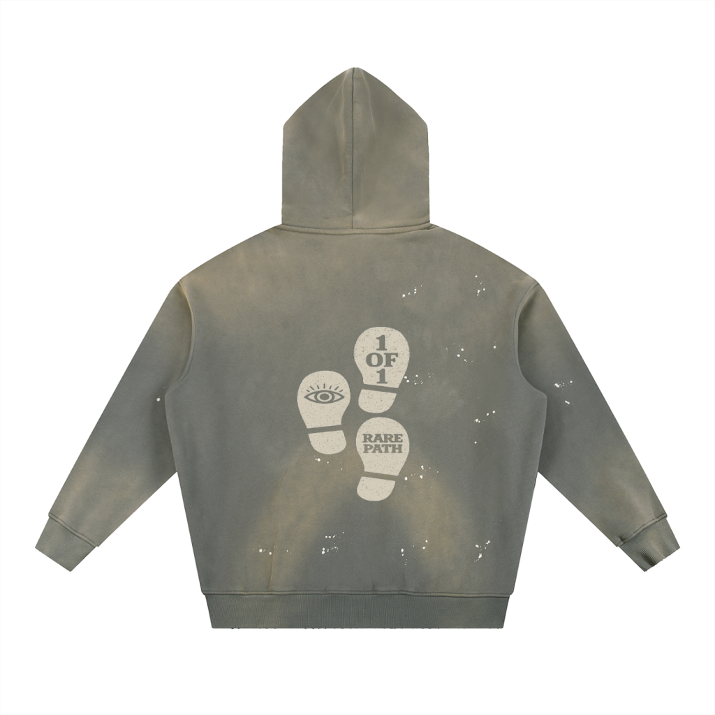 Jū Juli- “Rare Path 1-of-1” Distressed Hoodie