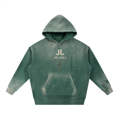 Jū Juli- “Rare Path 1-of-1” Distressed Hoodie