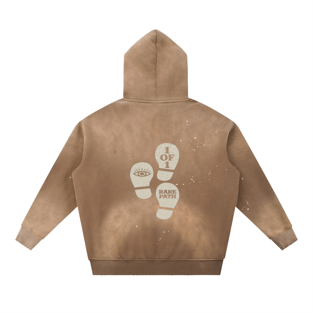 Jū Juli- “Rare Path 1-of-1” Distressed Hoodie