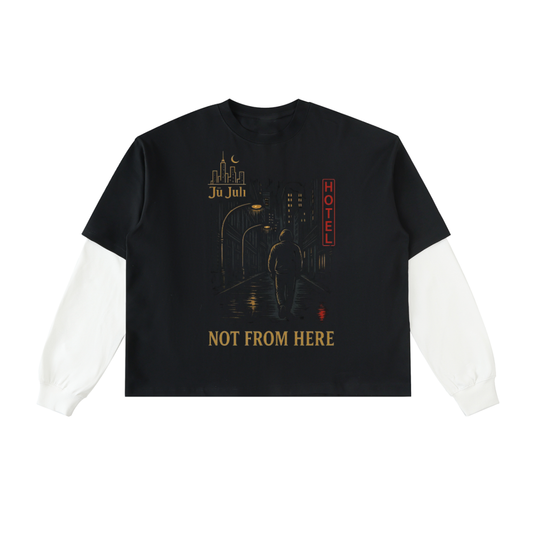 Jū Juli- “Not From Here” Long sleeve Tee