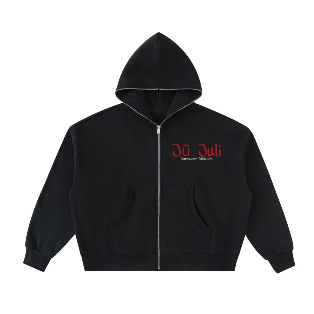 Jū Juli- Rarewear Division Full-Zip Hoodie