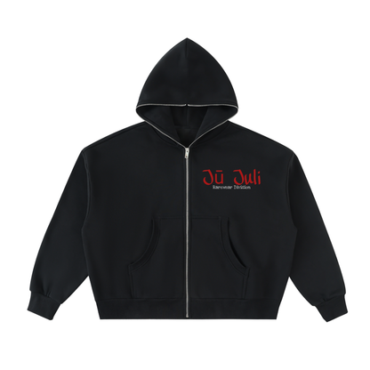 Jū Juli- Rarewear Division Full-Zip Hoodie