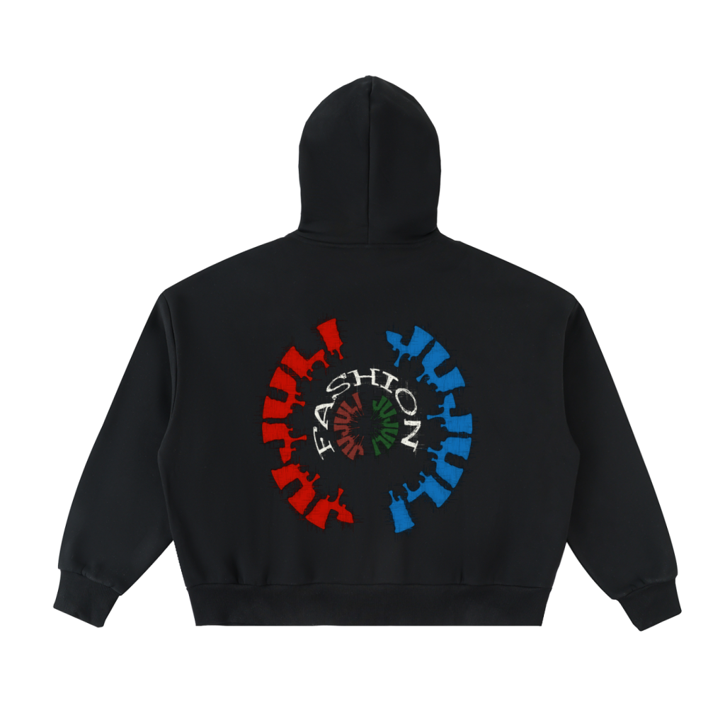 Jū Juli- Rarewear Division Full-Zip Hoodie