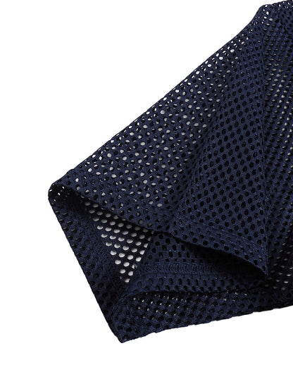 Ju Juli- See-through Boxy Net T-shirt